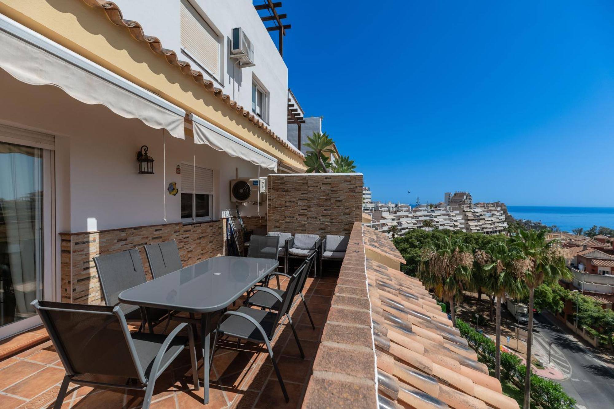 Vb Quilla 3br Duplex W Sea Views Lejlighed Benalmádena